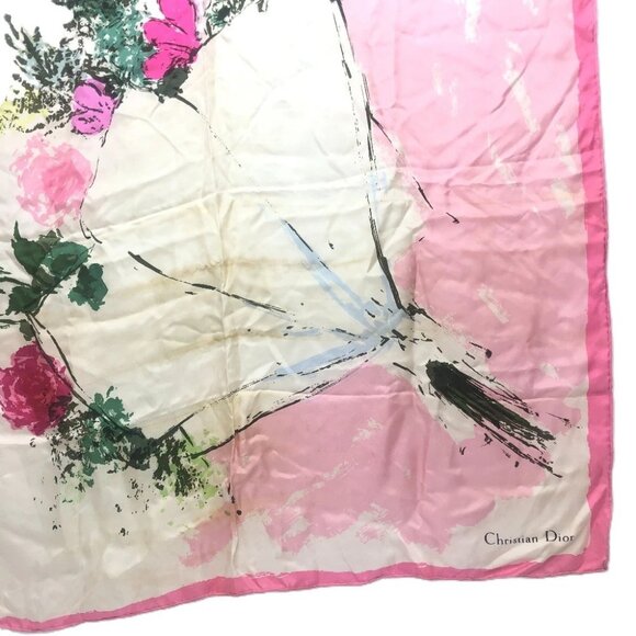 Dior Two-piece set Scarf set of two Scarf silk Multicolore - Picture 11 of 15